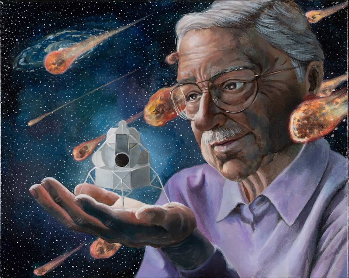 Among the Stars by Eileen Wang  Image: $750 Certificate of Excellence 2025, Grade 10