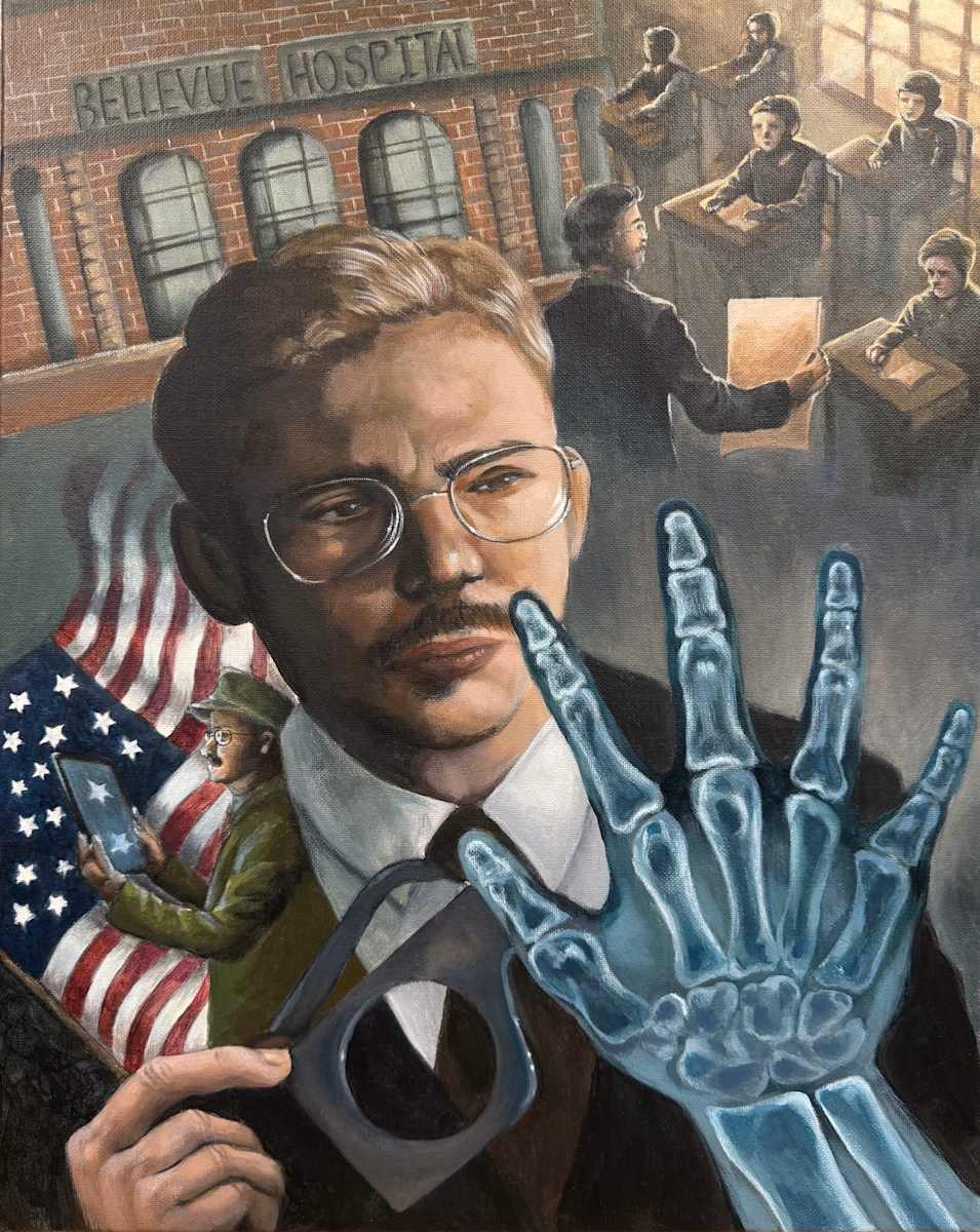The Price of Vision by Yuhan Zhou  Image:  $750 Certificate of Excellence 2025, Grade 11