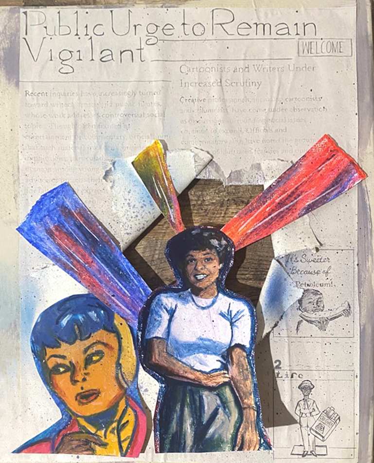 Breaking the Headlines by Asilia Ferdinand, Image 1.