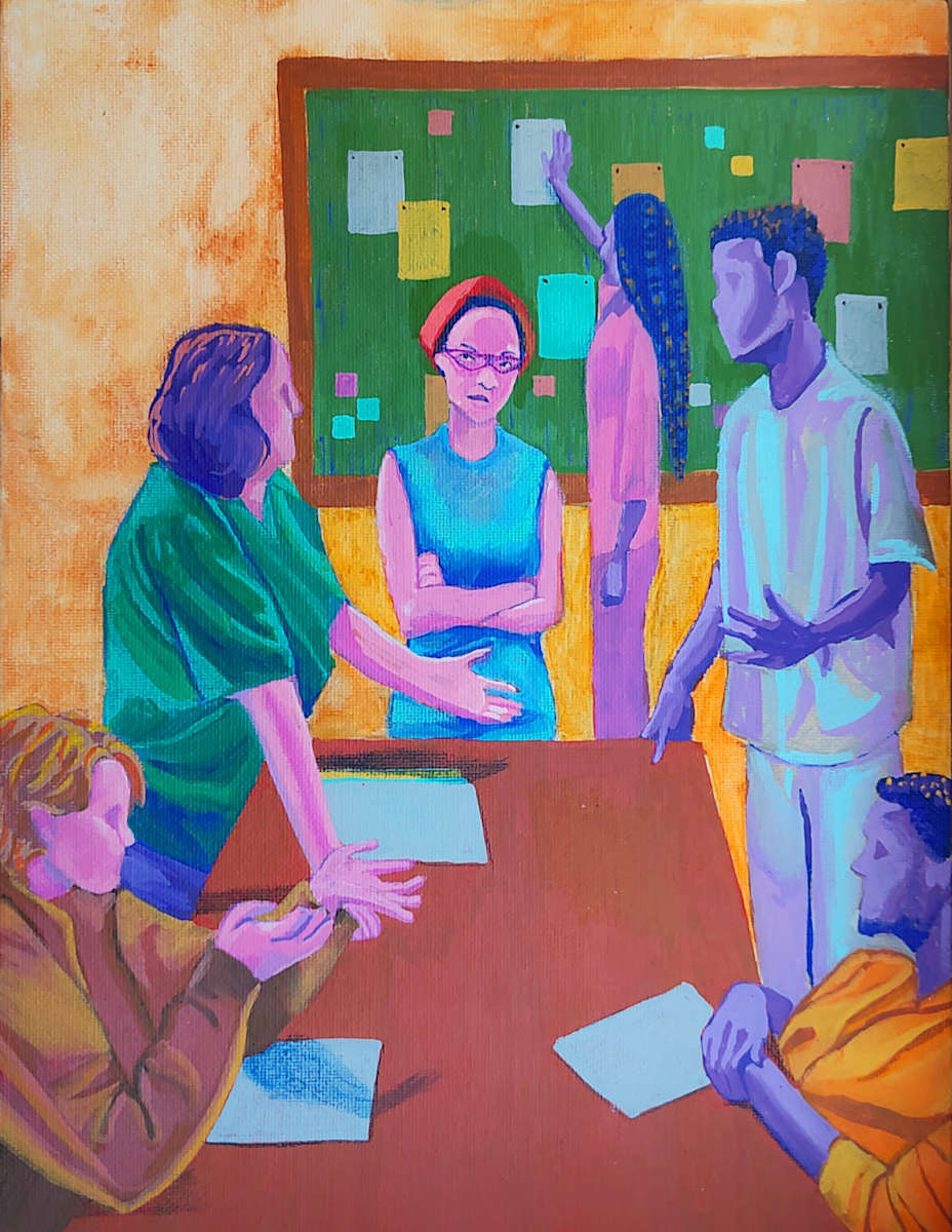 The Revolutionary Salon by Yana Lei Gould, Image 1.
