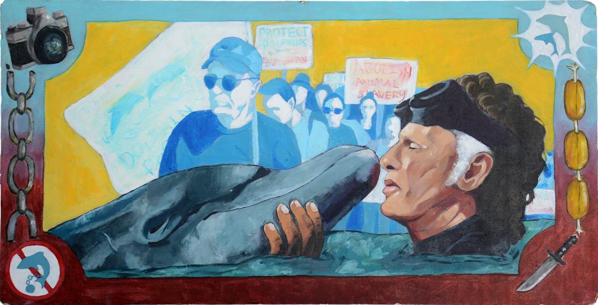 Behind a Dolphin's Smile by Finnley Scott, Image 1.