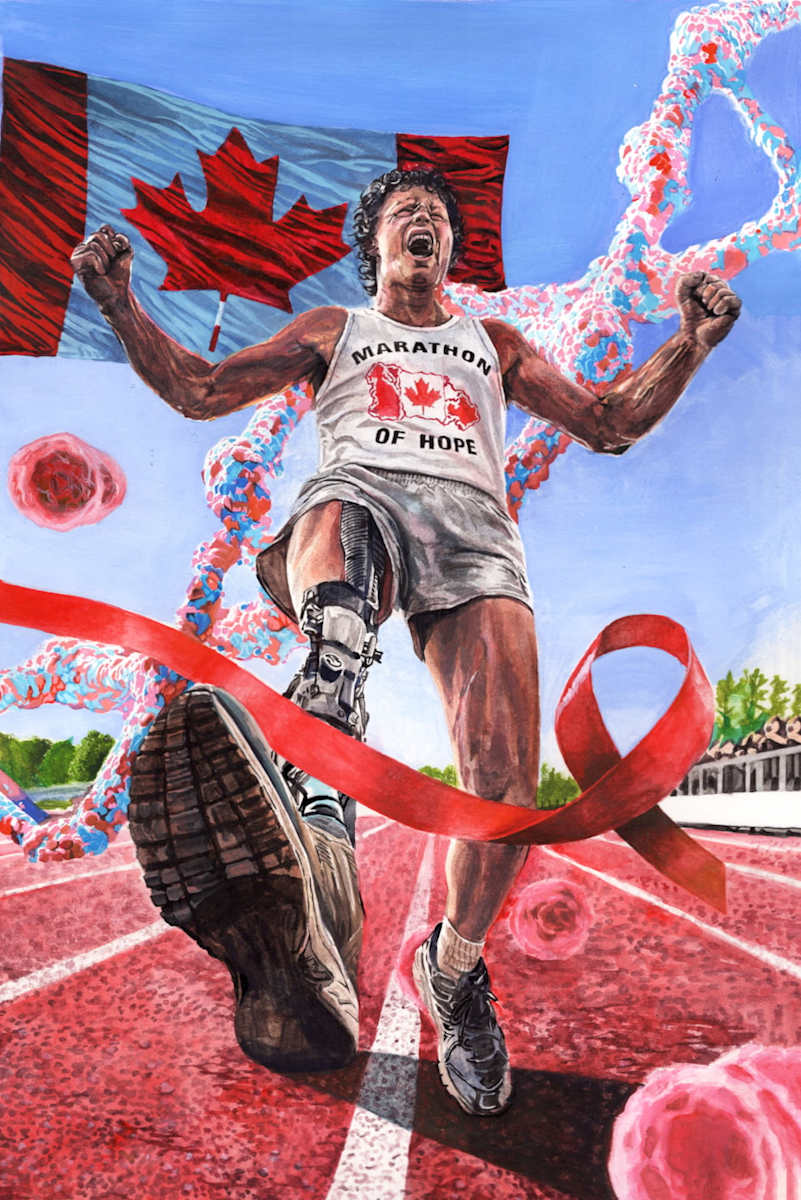 Running Against Cancer by Melvin Yoo, Image 1.