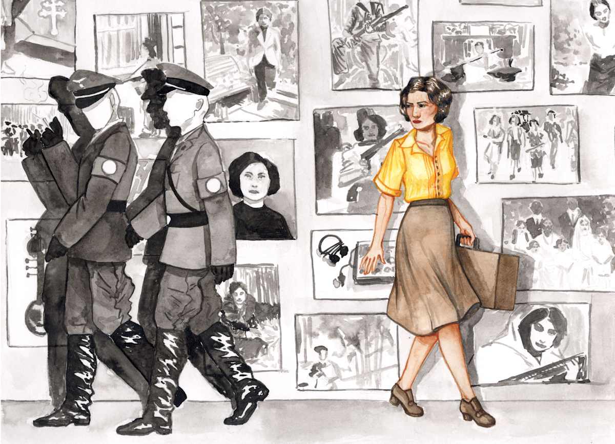 La Galerie de Courage by Iryna Zlomynoha, Image 1.