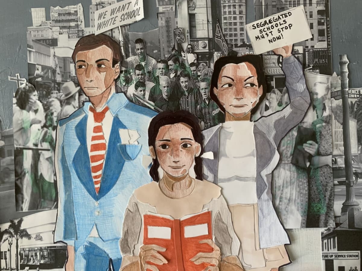 Sylvia Mendez: An Unsung Hero by Sophia Waller  Image: $250 Middle School Certificate of Excellence 2021, Grade 7