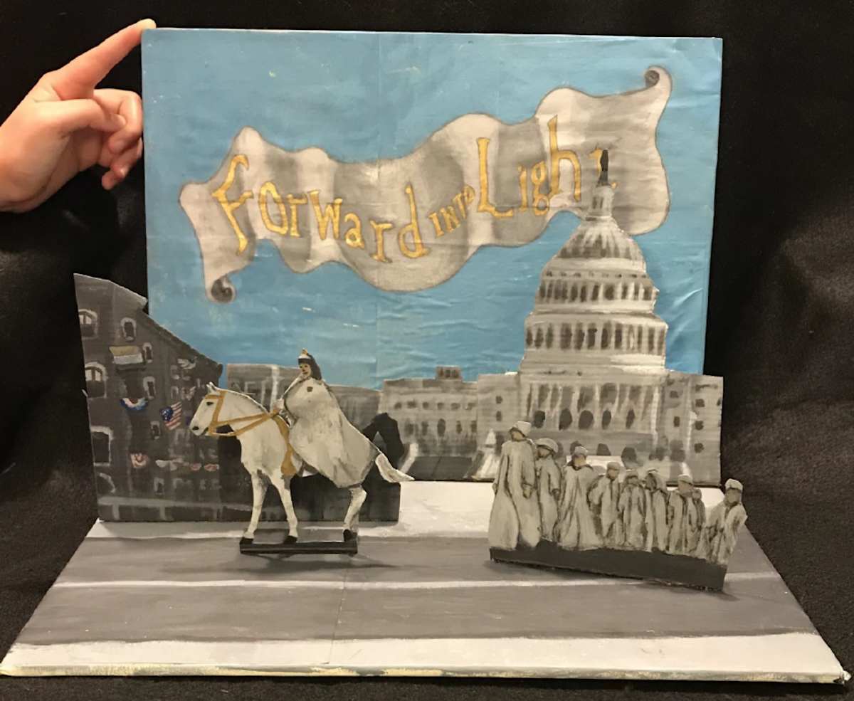 Forward Into Light by Macie Jane Morrow  Image: 2021 Finalist, Grade 8