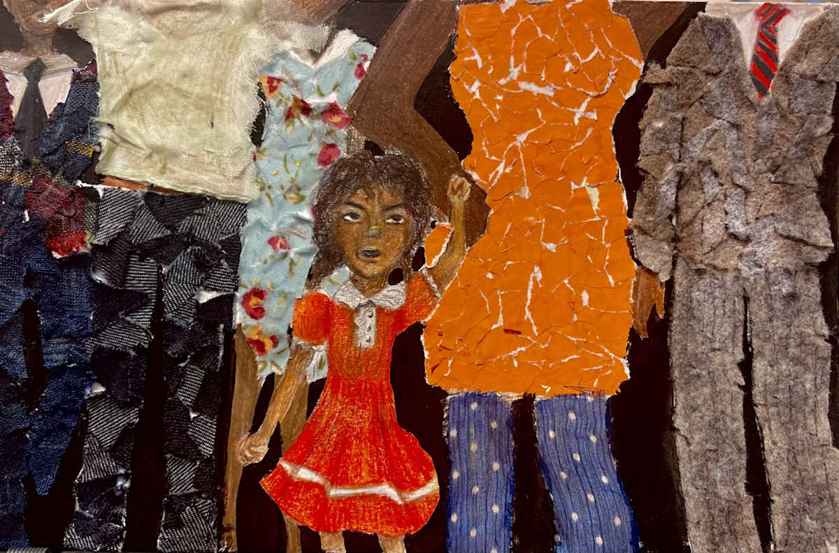 A Young Girl's Steps for Freedom by Jiwoo Lee  Image: 2023 Finalist, Grade 6
