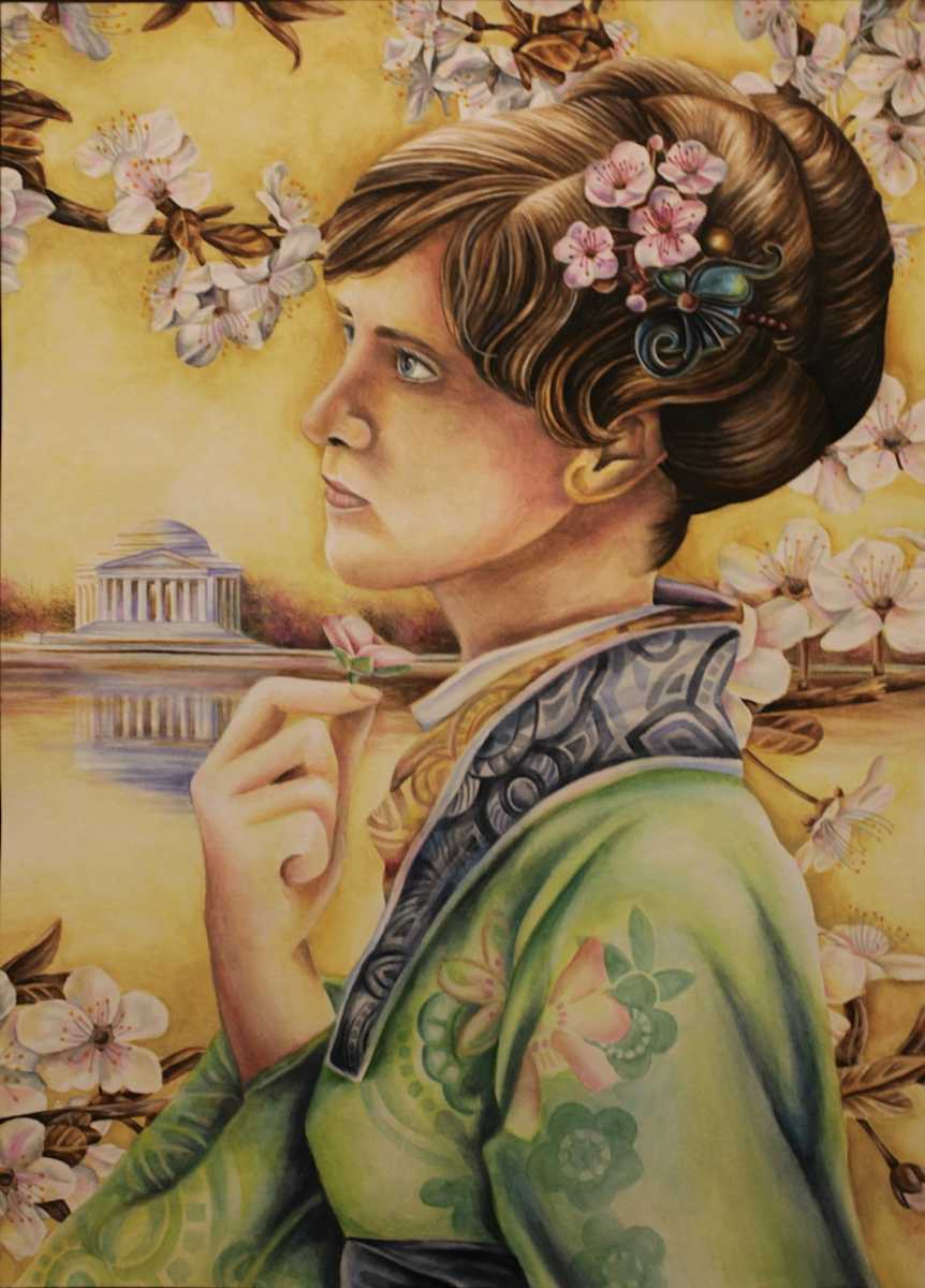 A Vision of Blossom by Sarah Vargas  Image: 2017 Finalist, Grade 11