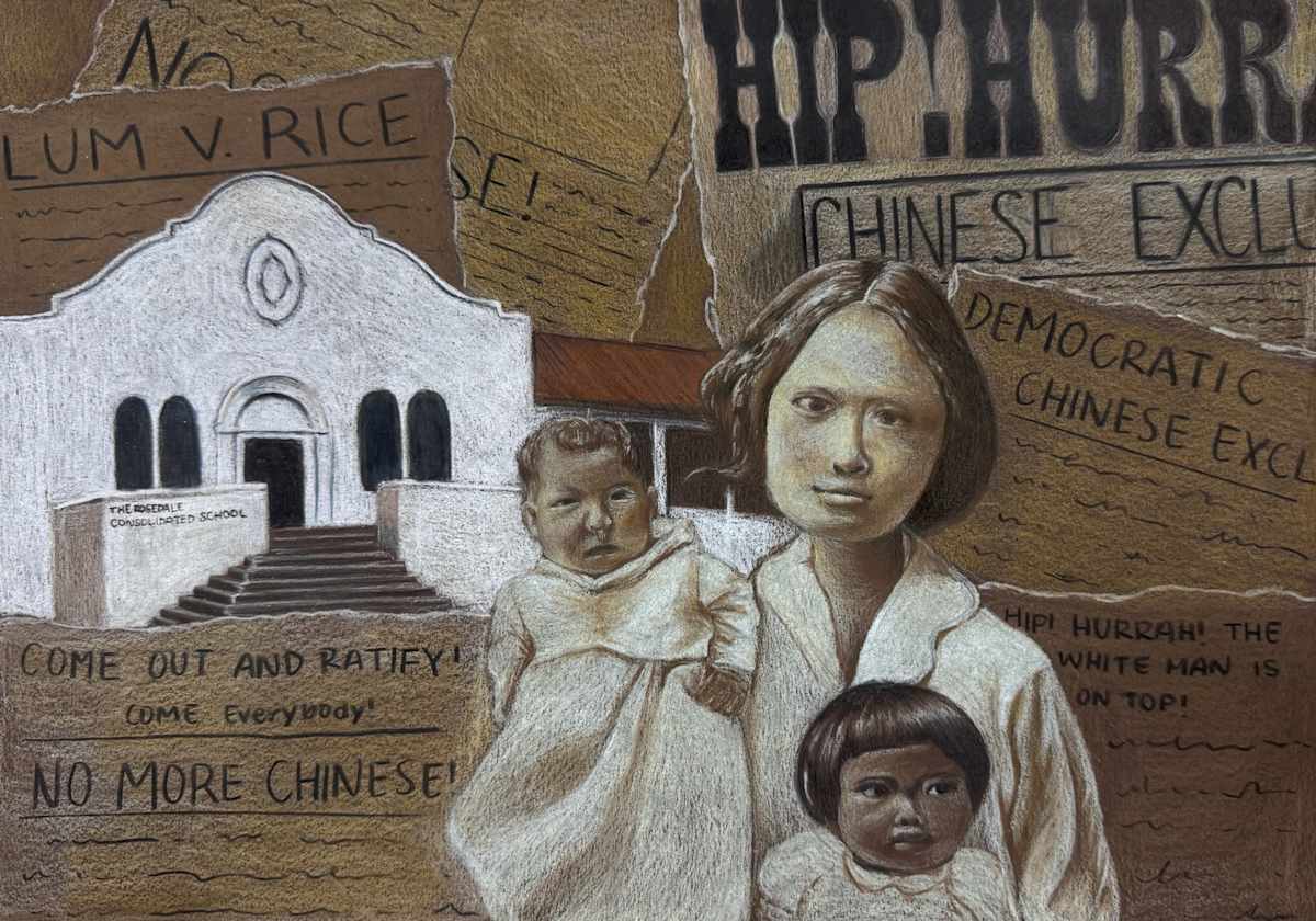 Standing Her Ground by Sophia Liu  Image: 2024 Finalist, Grade 12