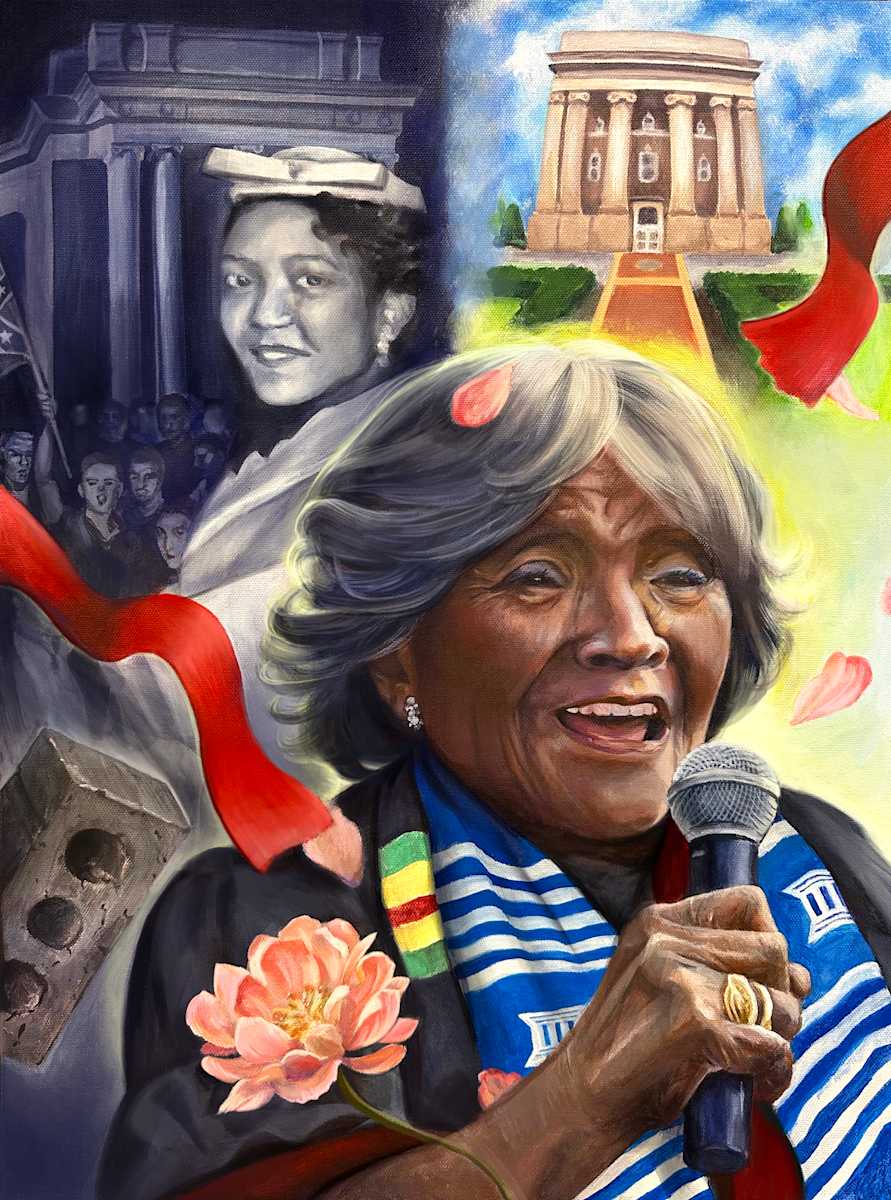 An Unwavering Spirit by Sarah Kang  Image: $1,000 Spotlight Award 2024, Grade11