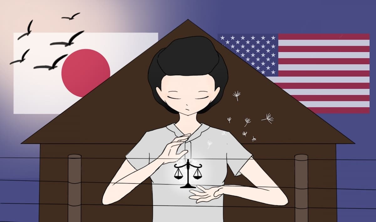 The Injustice and the Justice by Emily Hu  Image: $250 Middle School Certificate of Excellence, Grade 8