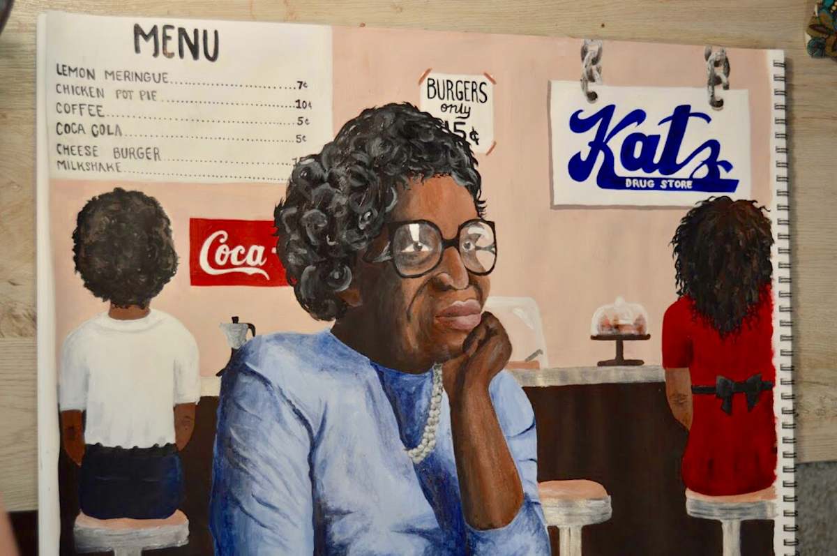 Another Day at the Diner by Haley Turman  Image: 2019 Finalist, Grade 9