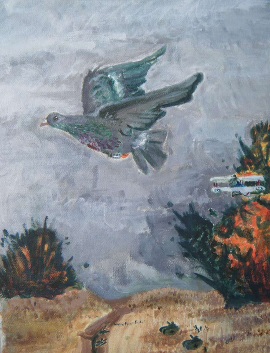 War Bird by Kaia Goodrich  Image: 2017 Finalist, Grade 7