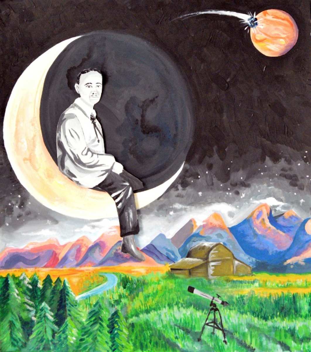 Man on The Moon by Danielle Williams  Image: 2018 Finalist, Grade 11