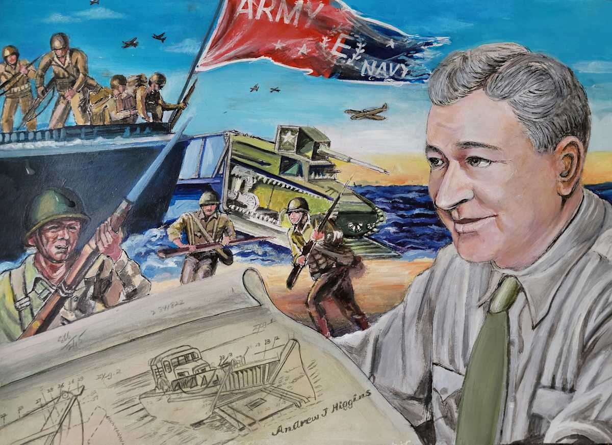 Higgins, The Heroic and Humble by Sain Kim  Image: 2024 Finalist, Grade 11