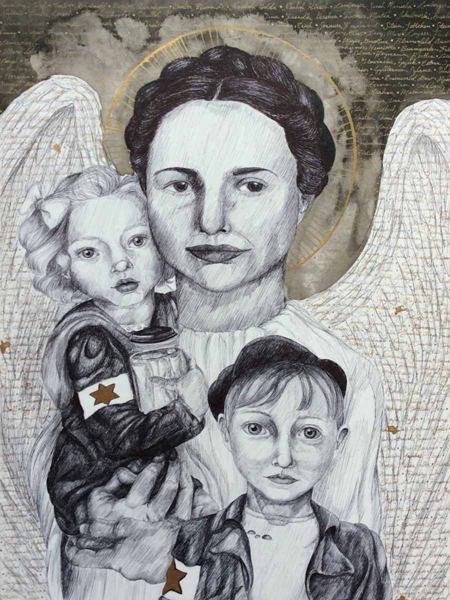 The Angel of the Ghetto by Caitlyn Cameron  Image: 2016 Finalist, Grade 12