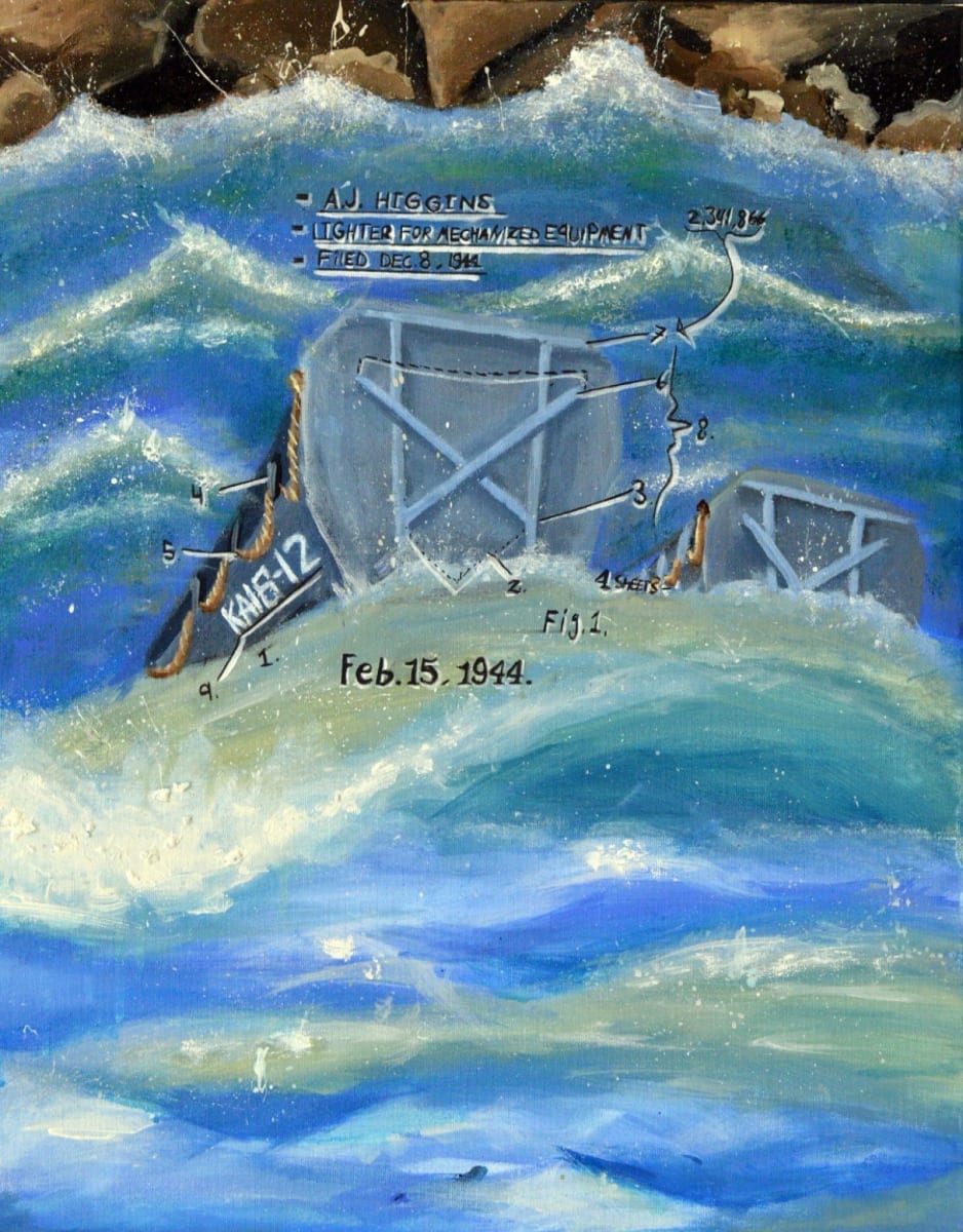 The Higgins Boat by Hannah Koerts  Image: 2018 Finalist, Grade 12