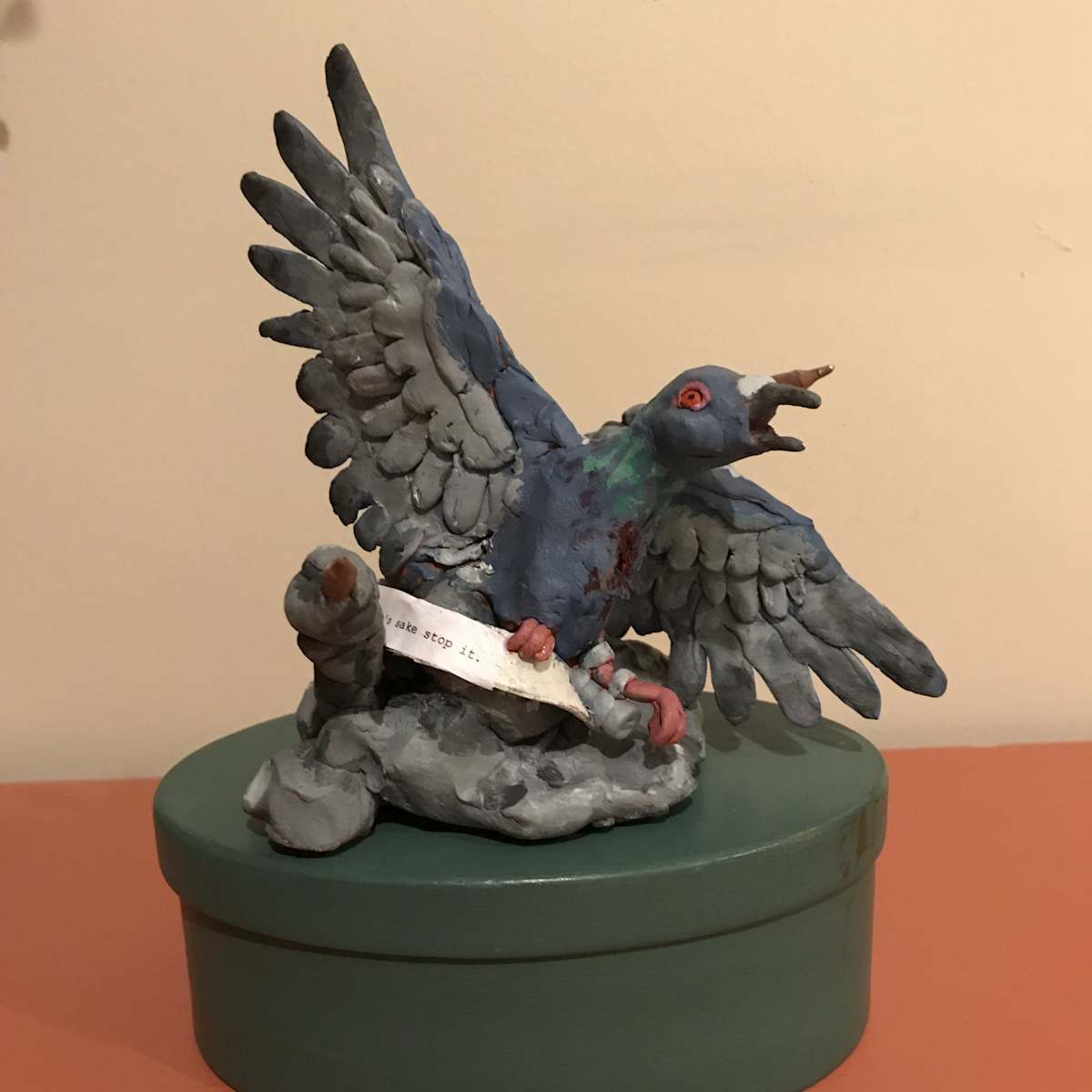 Avian Hero by Kaia Goodrich  Image: $1,000 Middle School Second Place 2018 , Grade 8