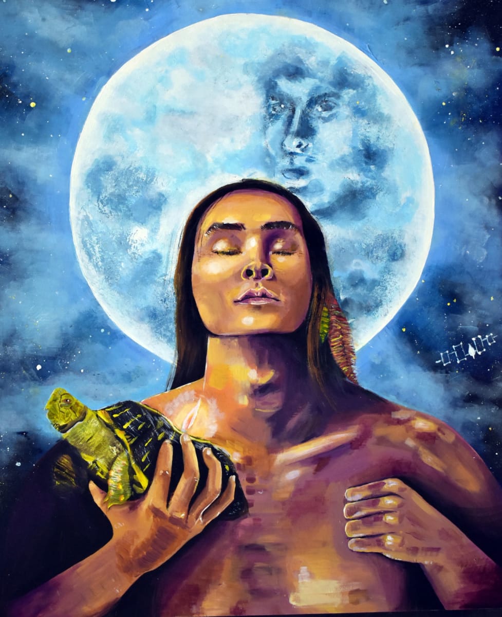 Hiawatha - The Leader We Need by America Garcia  Image: $6,000 Grand Prize 2019, Grade 12