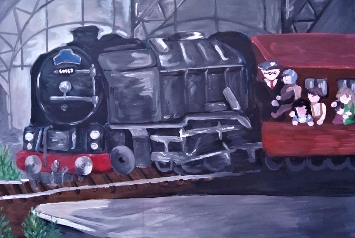 Nicholas Winton by Jagoda Kozdra  Image: 2023 Finalist, Grade 11