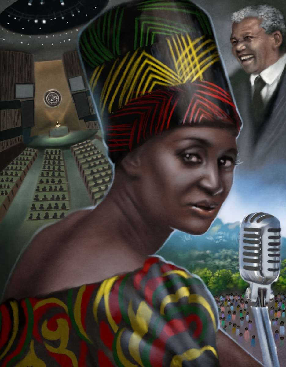 The Beauty of Mama Africa by Jinho Lee  Image: 2023 Finalist, Grade 10
