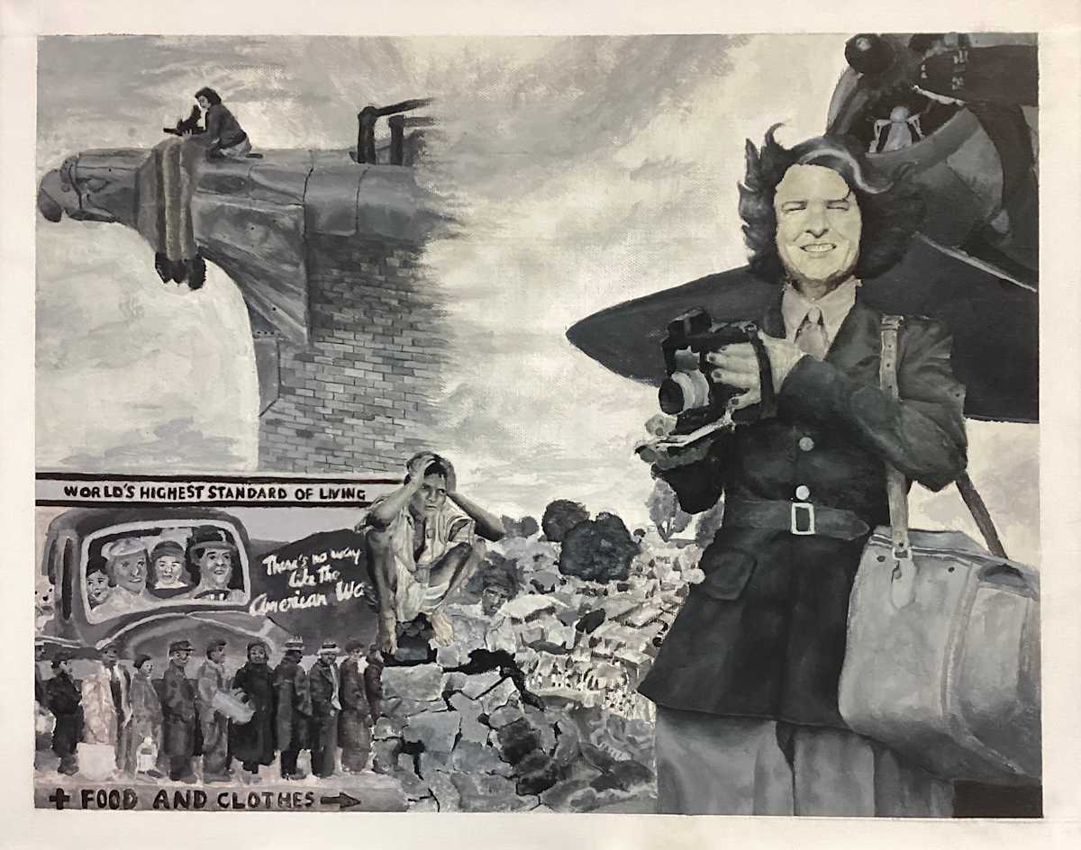 A Picture into the Past by Natalia Benitez  Image: 2024 Finalist, Grade 10