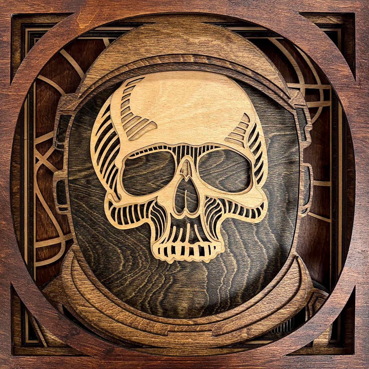 Skull Astronaut by Elizabeth Richardson 