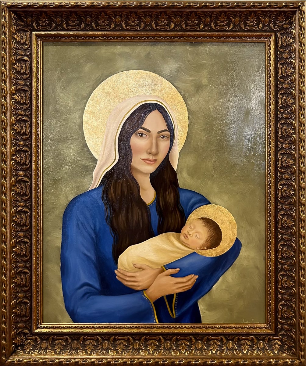 Virgin and Child by Sophie Curtis 