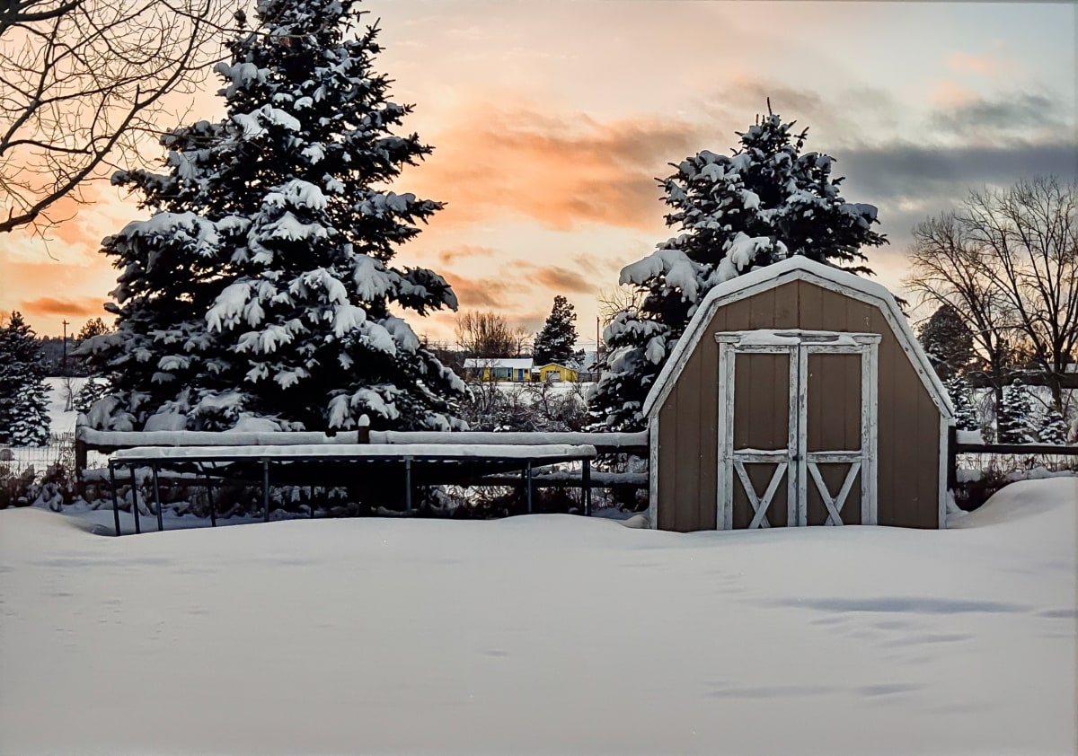 Seasons of the Shed - Winter by Rylan Bruns 