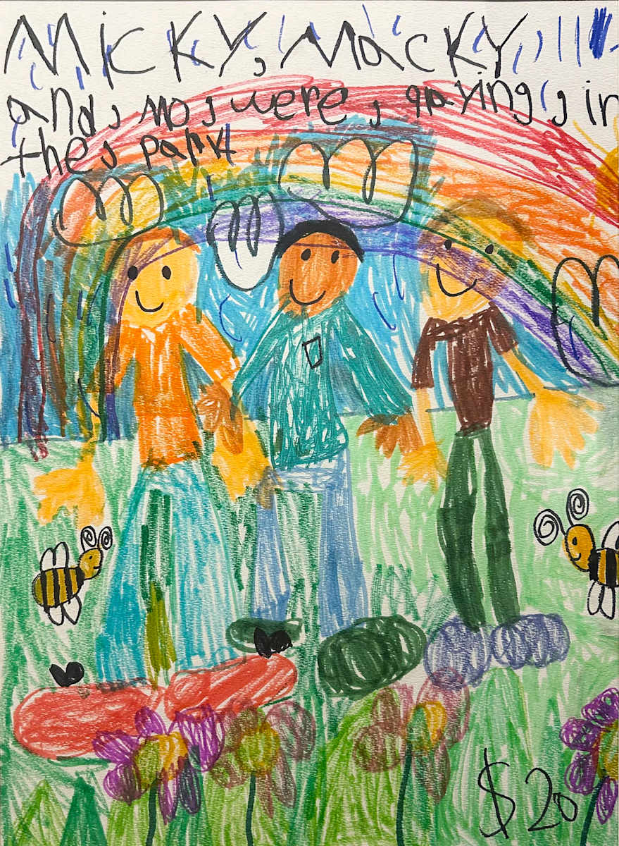 Micky, Macky, and Mo by Serif Bauman 