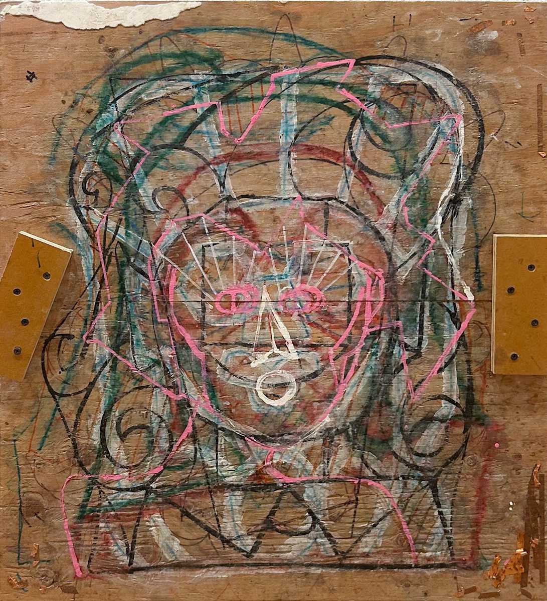 Stained Glass Work Board by Bridget Beck 