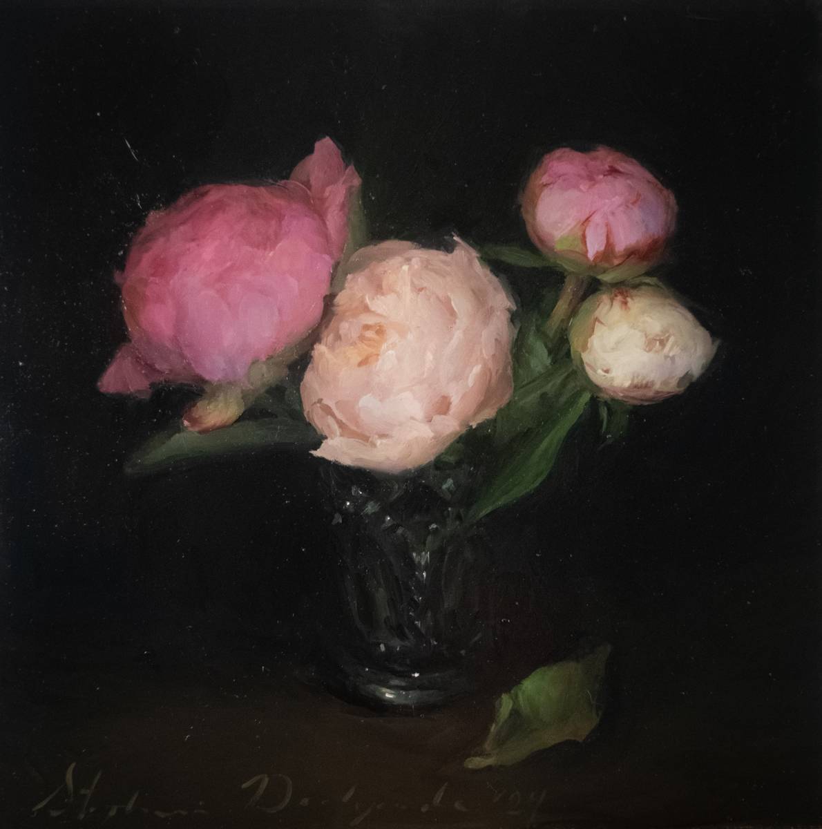 Blooming Peonies by Stephanie Deshpande 