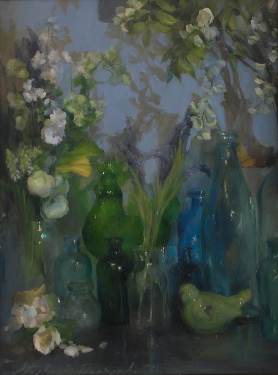 Greens and Blues by Stephanie Deshpande 