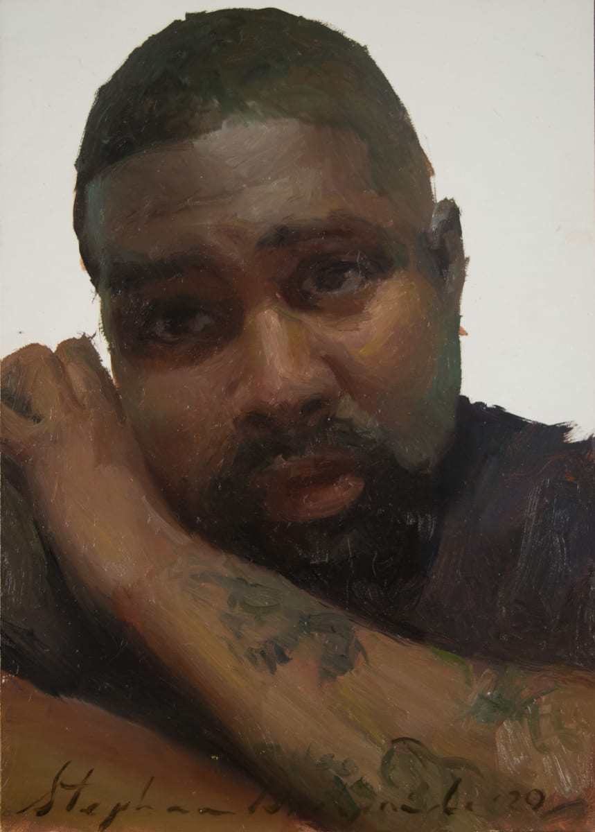 Portrait of Model Cannabal by Stephanie Deshpande 