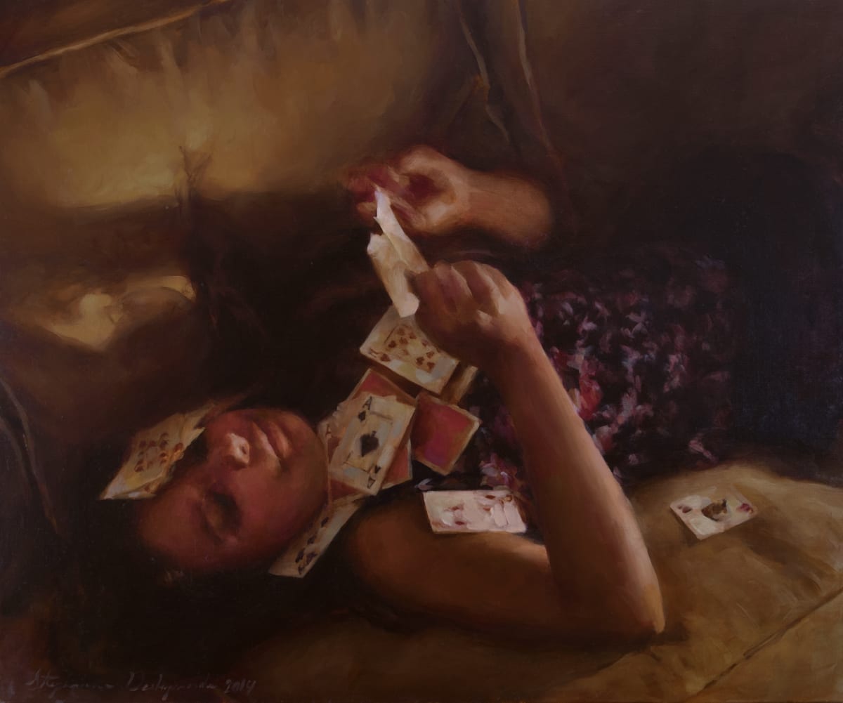 LET THE CARDS FALL by Stephanie Deshpande 