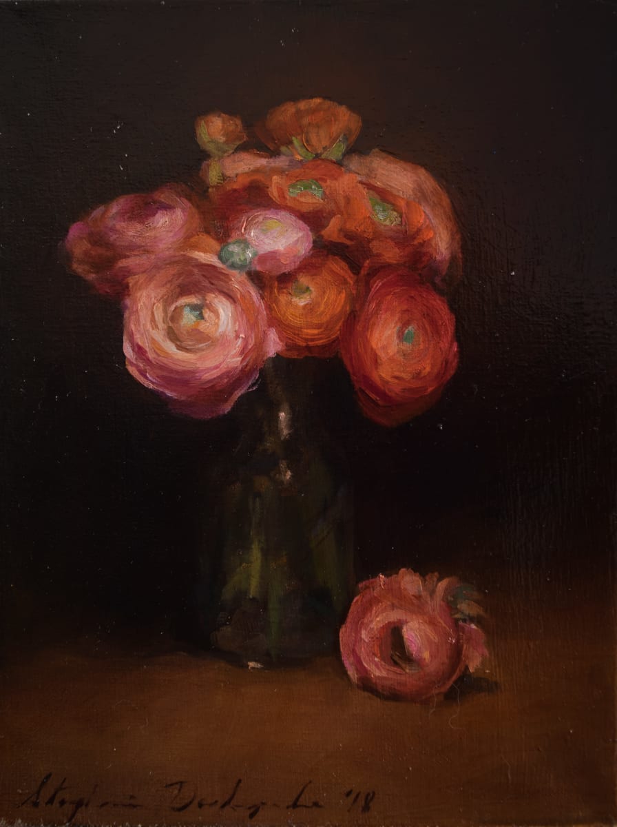 Pink Ranunculus by Stephanie Deshpande, Image 1.