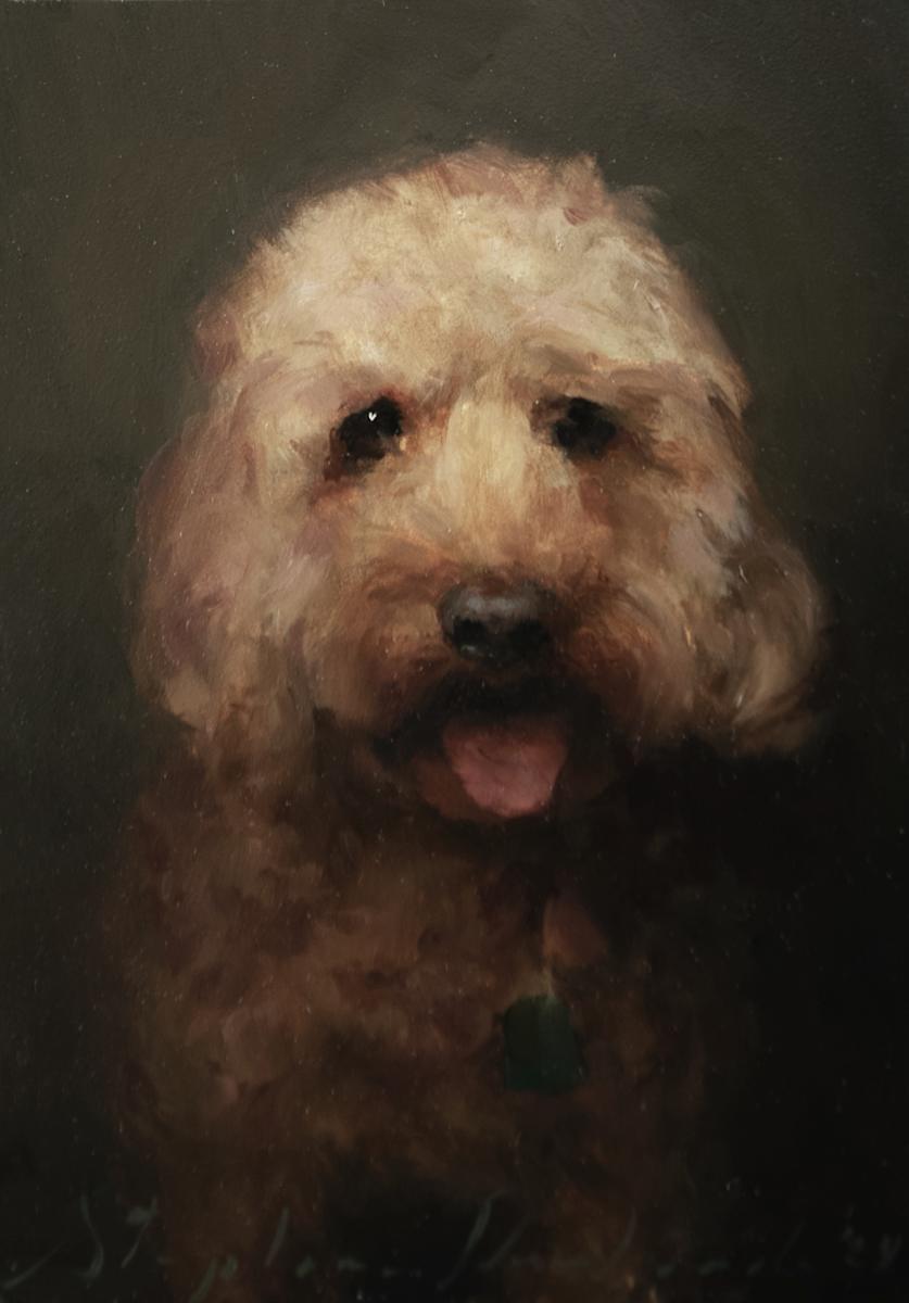 Portrait of Charlie by Stephanie Deshpande 