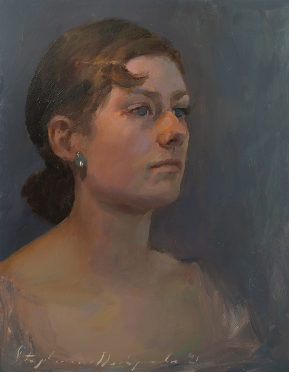 Portrait of Christine by Stephanie Deshpande 