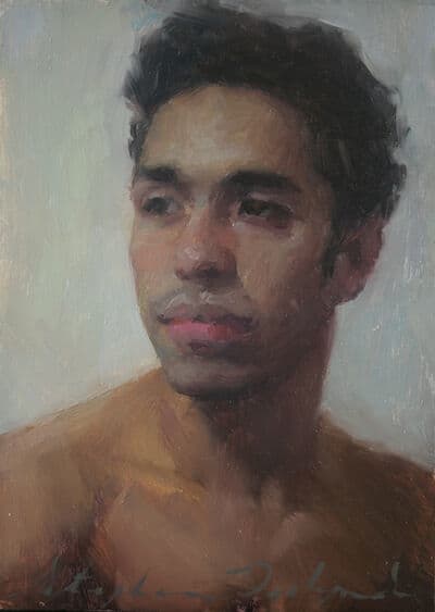 Portrait of Christian Blue by Stephanie Deshpande 