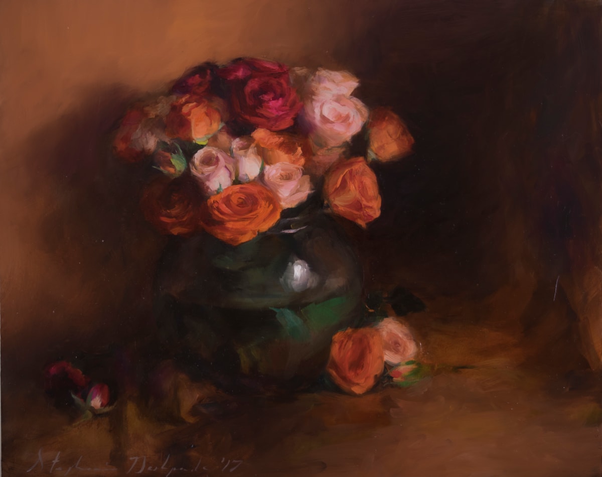 Autumn Roses by Stephanie Deshpande 