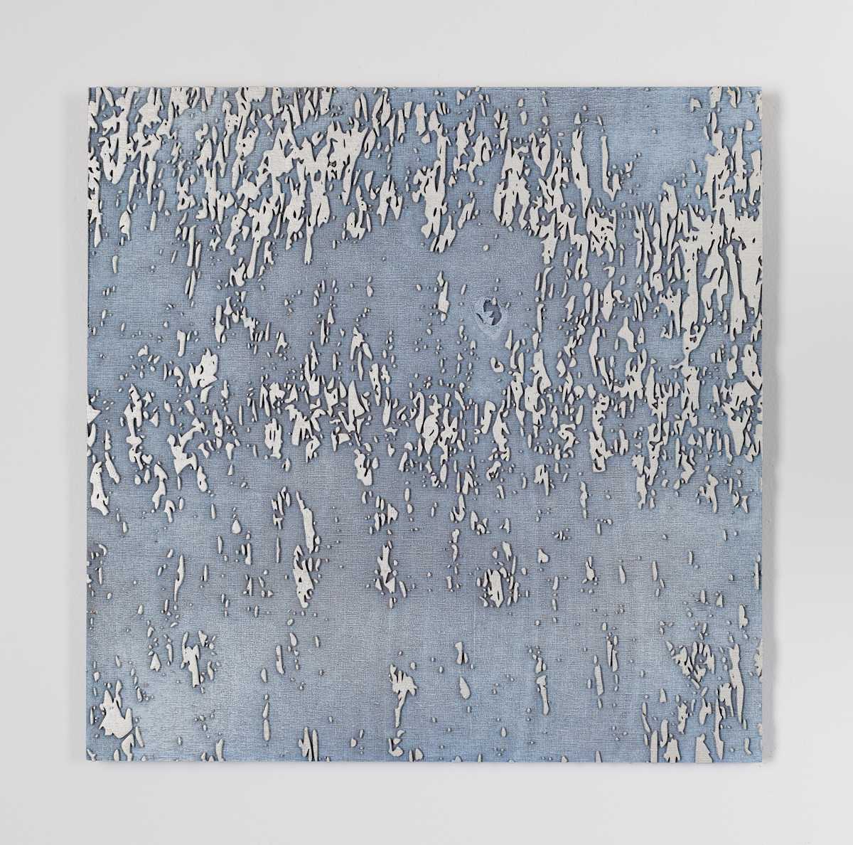 Debris (Silver & Blue) by JOYCE BILLET 
