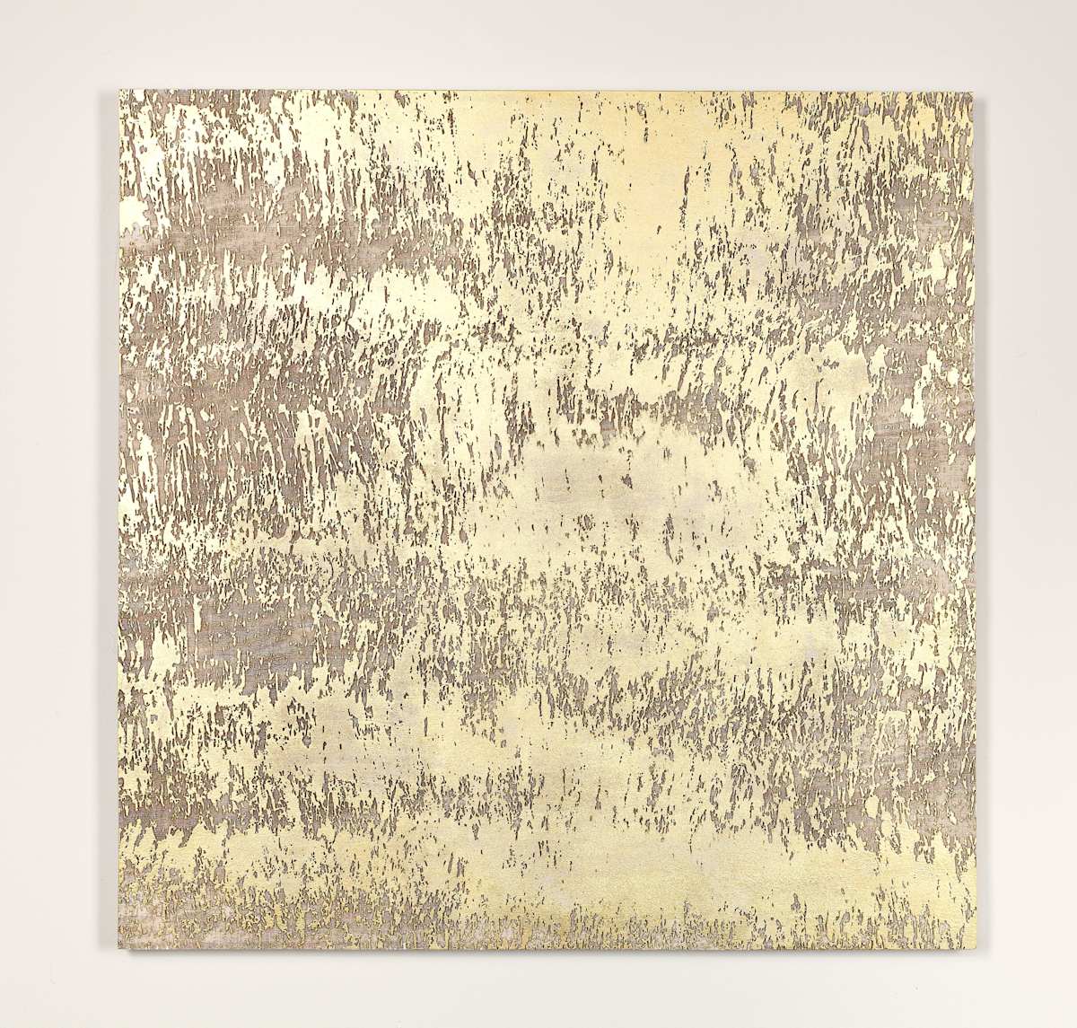 White & Gold Debris Positive by JOYCE BILLET, Image 1.
