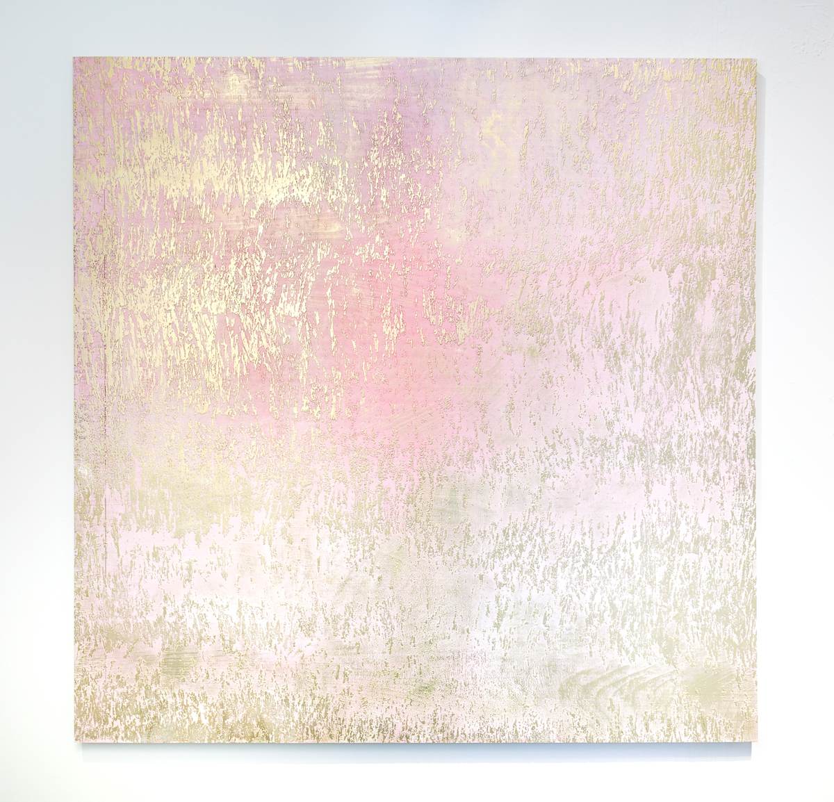 Rose, White and Gold Debris Negative by JOYCE BILLET, Image 1.
