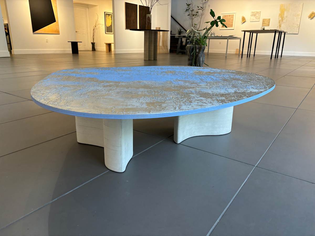 Echoe (Blue and Silver) by JOYCE BILLET 