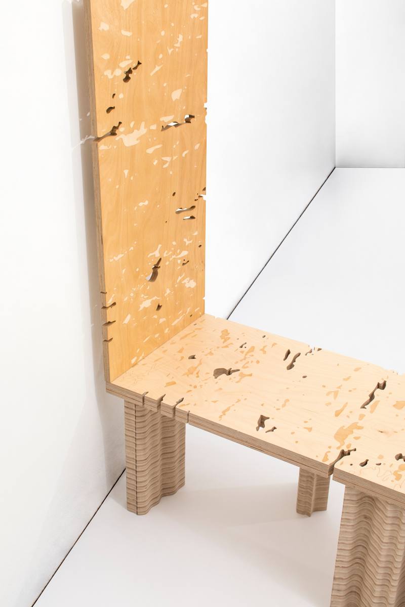 Rising Sculptural Seating by JOYCE BILLET, Image 3.