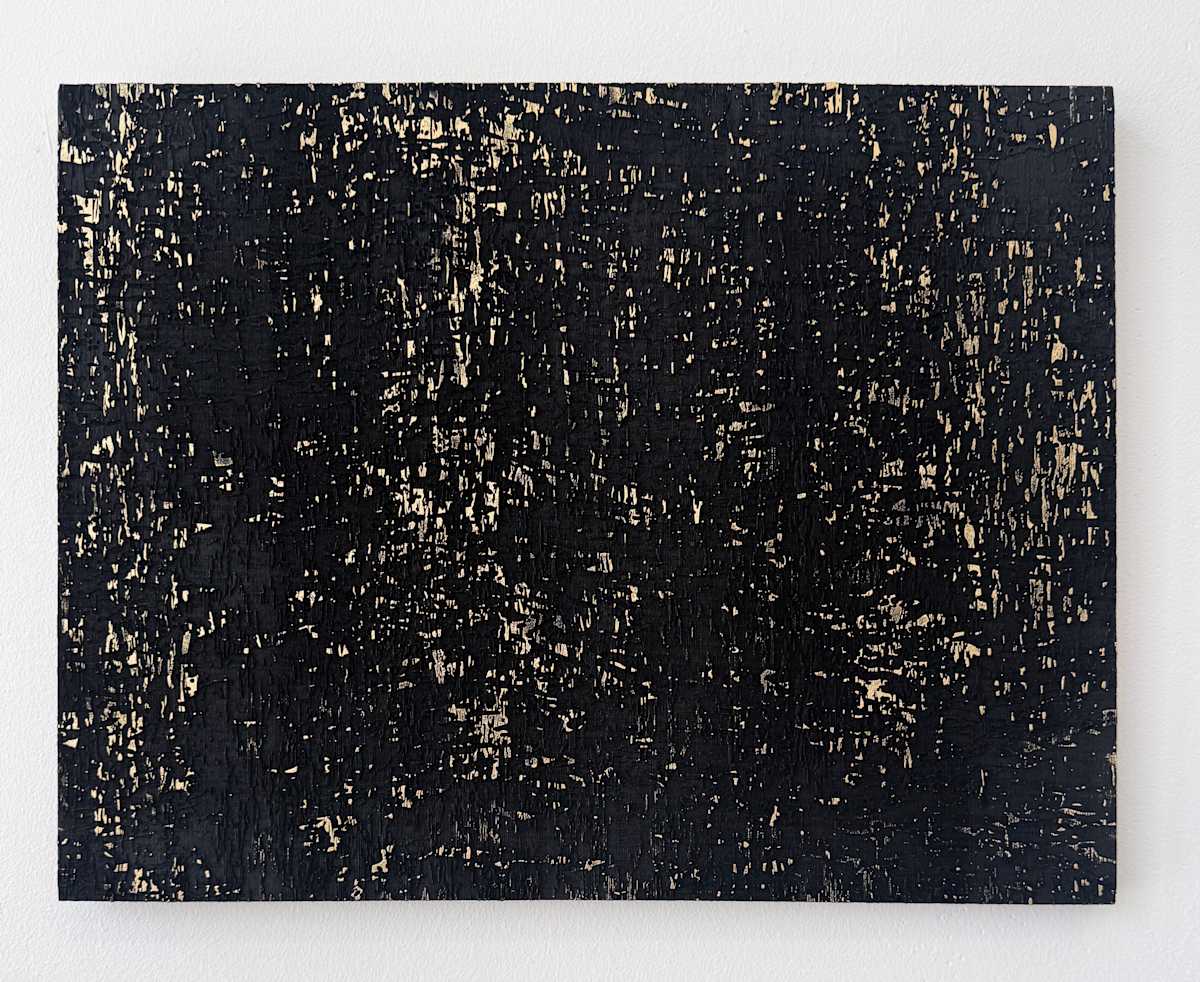 Weaving Black and Gold by JOYCE BILLET 