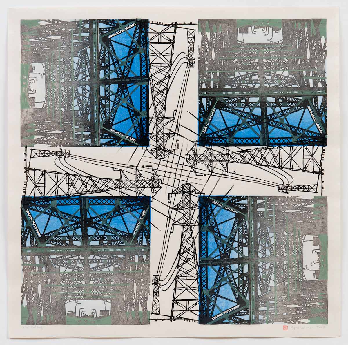Crossing (power lines) by April Vollmer, Image 1.