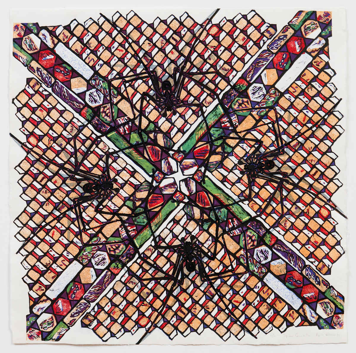 Spider Quadrille by April Vollmer, Image 1.
