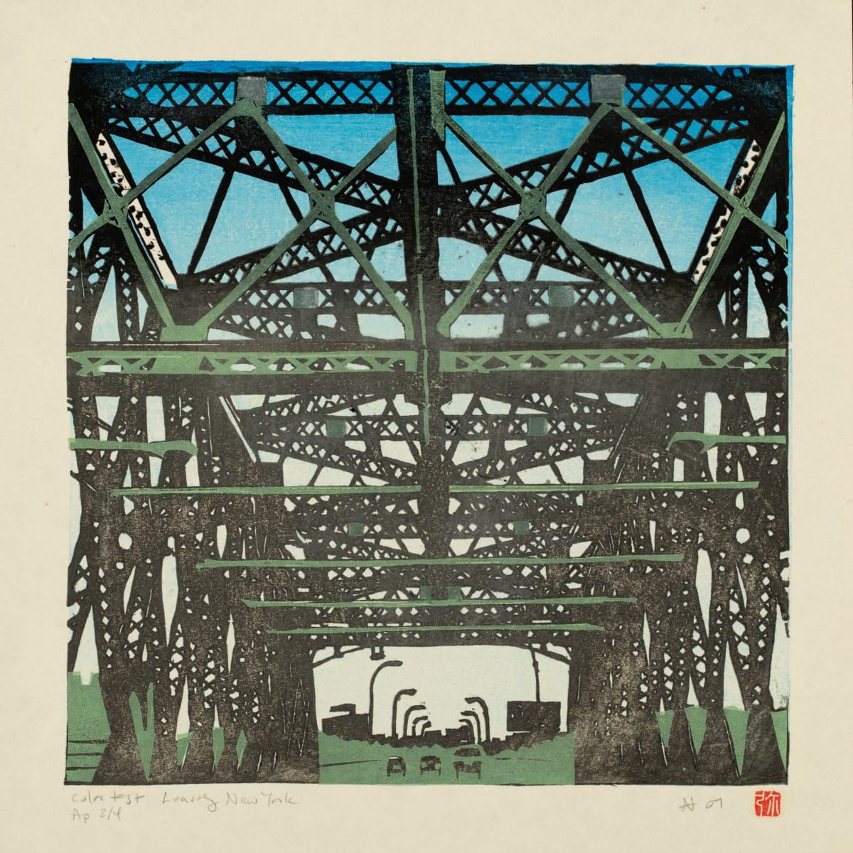 Leaving New York (Time and a Place Exchange, Tallinn, Estonia, IMPACT) by April Vollmer  Image: the Third Avenue Bridge in NYC