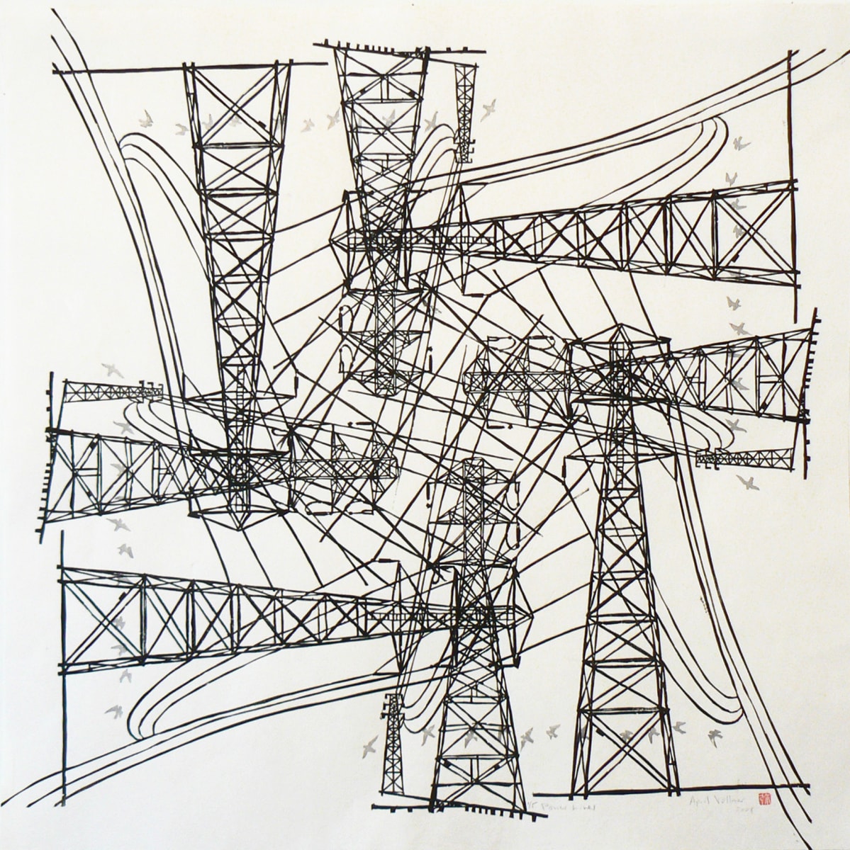 Power Lines by April Vollmer 