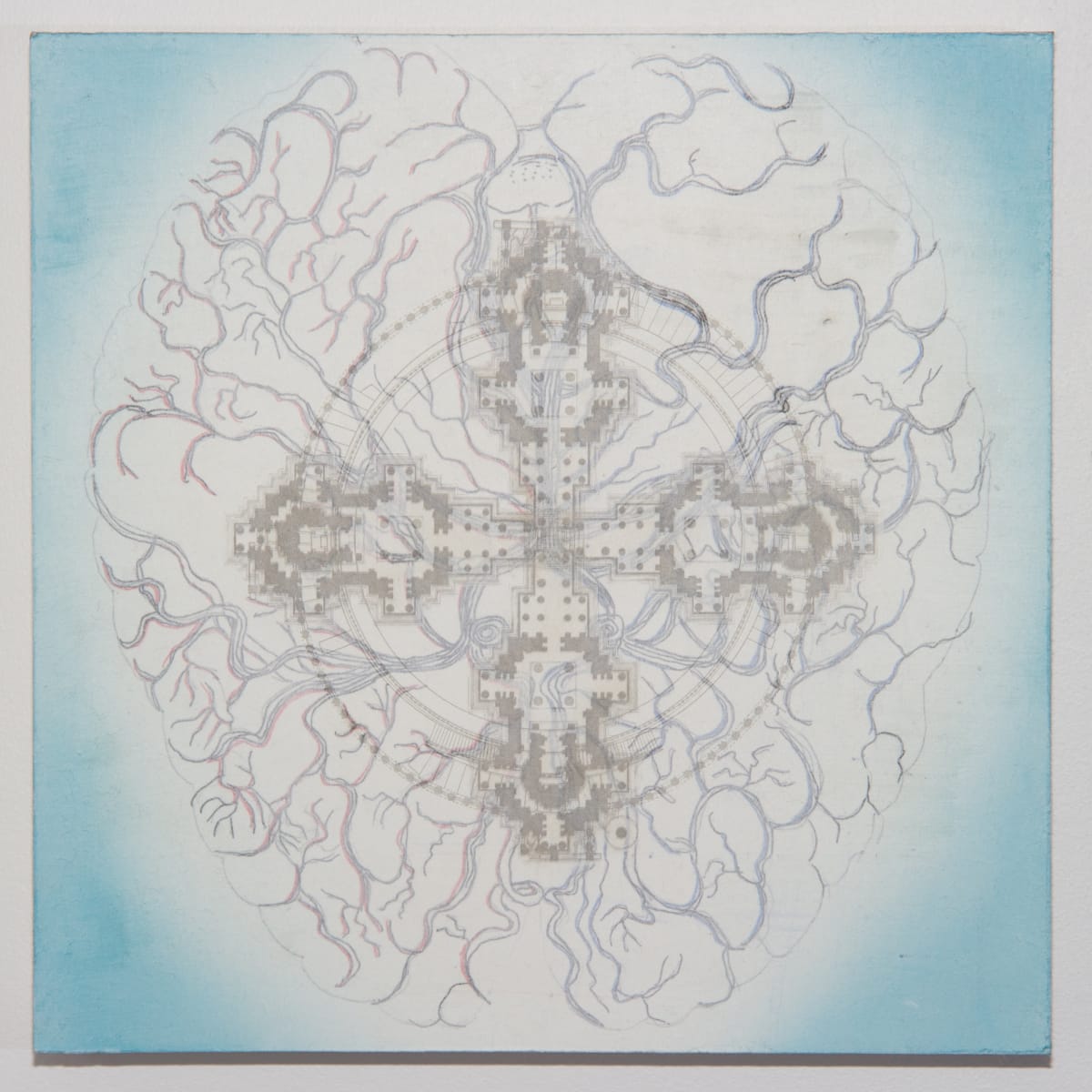 Kosha 4 by April Vollmer  Image: vessels of the brian, with temple plans